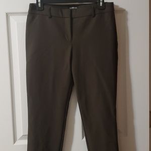 Express Olive Green Skinny Pants